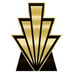 20'er Art Deco Dekoration Guld