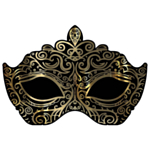 Kæmpe Masquerade Maske Dekoration
