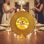 Vinylplade Centerpiece Guld