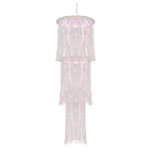 Skinnende Chandelier Dekoration