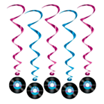 Rock & Roll Vinylplade Swirls