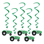 Traktor Swirls Grøn