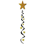 Swirl Stjerne Guld
