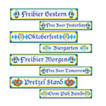 Oktoberfest Vejskilte