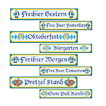Oktoberfest Vejskilte