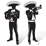 Fiesta Mariachi Silhuet Dekorationer