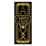 20's Gangster Cheers Dørcover