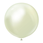 Premium Kæmpe Latexballoner Chrome Green Gold