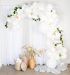 Deluxe Ballonbue DIY Hvid