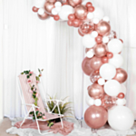 Deluxe Ballonbue DIY Krom Rosaguld