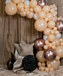 Deluxe Ballonbue Blush