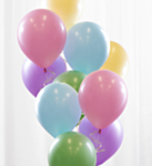 Ballonbuket Pastel