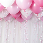 Ballonloft Lyserød