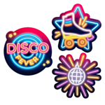 Disco Fever Vægdekoration