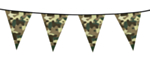 Camouflage Vimpelguirlande