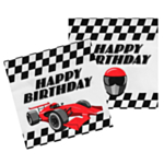 Racerbil Happy Birthday Servietter