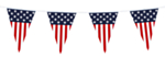 USA Vimpelguirlande