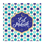 Eid Mubarak Servietter