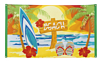 Surfer Beach Banner