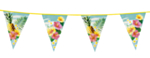 Tropisk Hawaii Vimpelguirlande