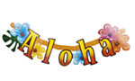 Aloha Hawaiiblomst Guirlande