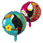 Rund Tropical Party Folieballon