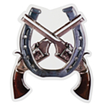 Cowboy Revolver Vægpynt