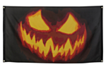 Uhyggeligt Græskar Banner