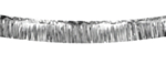 Frynseguirlande Metallisk Sølv