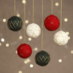 Filt Julekugler, DIY