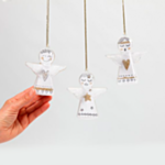 Englefigur Julekugler DIY