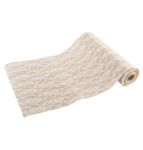 Jute Blonde Bordløber Hvid