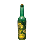 Monstera LED Flaske