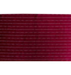 Elegant Velour Bordløber Rød