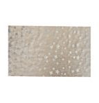 Stjerne Velour Bordløber Beige