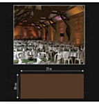 Loft Banner Chokoladebrun
