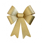 Glitter Sløjfe Guld