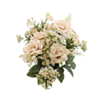 Kunstig Blomsterbuket Elfenbenshvid