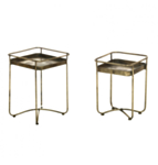 Vintage Metalborde Guld