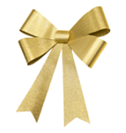 Kæmpe Sløjfe Guld