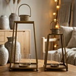 Vintage Lanterner Guld