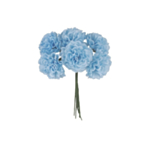 Kunstige Mini Hortensia Blomster Blå