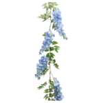 Kunstig Wisteriaguirlande Blå