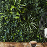 Kunstig Botanisk Plantevæg