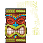 Tiki Time Invitationer