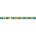 Politi Happy Birthday Banner