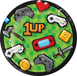 Gaming Party Paptallerkener