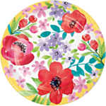 Forårsblomster Middagstallerkener