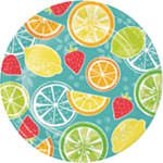 Citrus Middagstallerkener