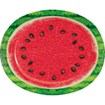 Vandmelon Ovale Paptallerkener